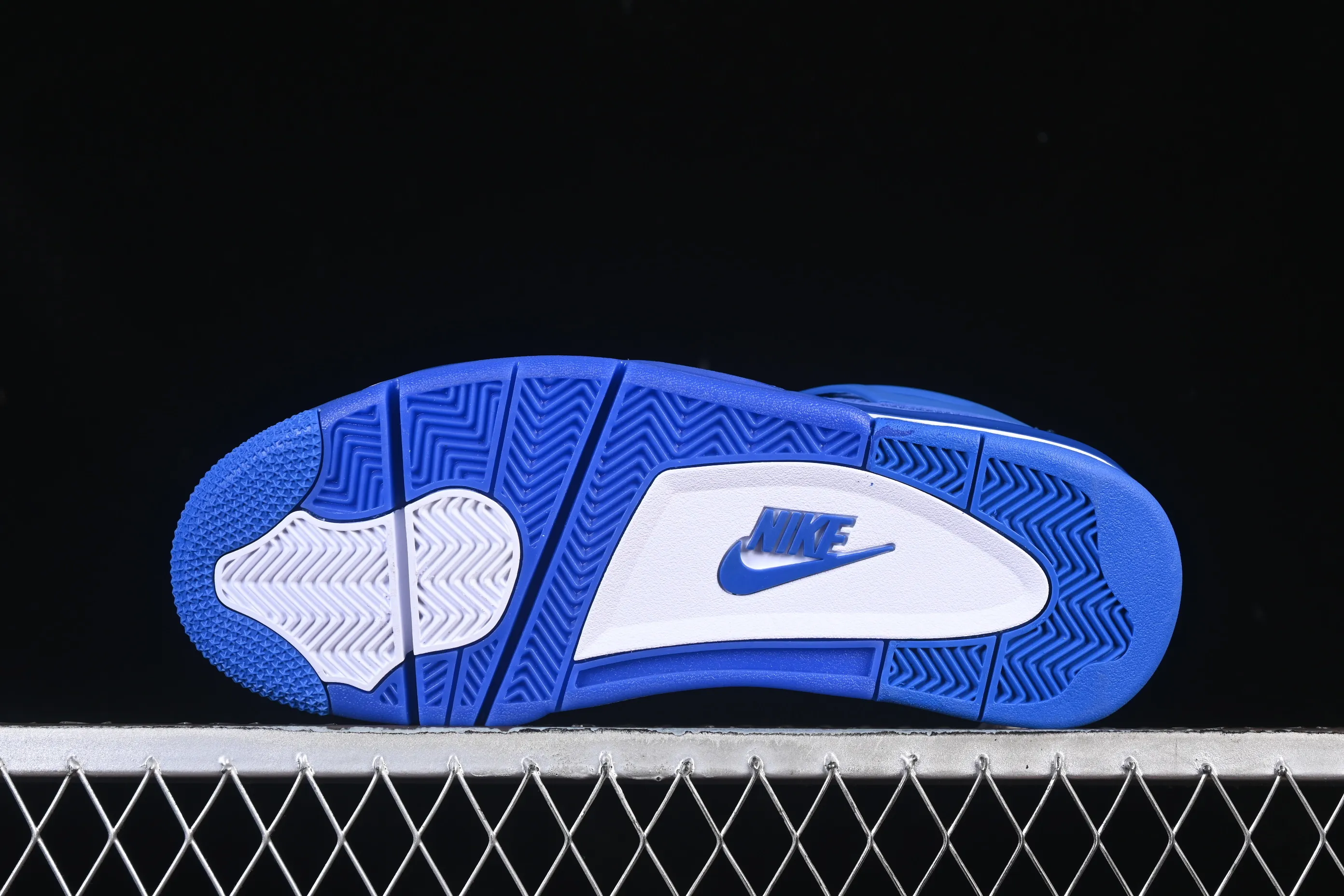 All categories Air Jordan Jordan series basketball shoes Air Jordan 4 Nigel Sylvester x Air Jordan 4 Retro "Blue" AJ4 Joe 4 joint blue brick HF4340-400